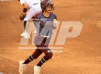Thumbnail 1 in Aubrey vs. Calallen (UIL 4A Softball Semifinal) photogallery.
