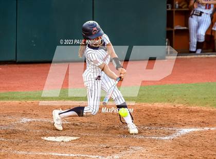 Thumbnail 2 in Aubrey vs. Calallen (UIL 4A Softball Semifinal) photogallery.