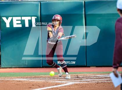 Thumbnail 2 in Aubrey vs. Calallen (UIL 4A Softball Semifinal) photogallery.