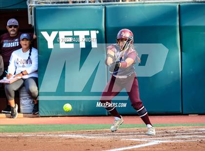 Thumbnail 1 in Aubrey vs. Calallen (UIL 4A Softball Semifinal) photogallery.