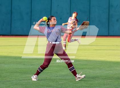 Thumbnail 2 in Aubrey vs. Calallen (UIL 4A Softball Semifinal) photogallery.