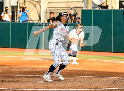 Thumbnail 1 in Aubrey vs. Calallen (UIL 4A Softball Semifinal) photogallery.