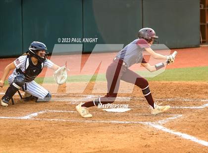 Thumbnail 2 in Aubrey vs. Calallen (UIL 4A Softball Semifinal) photogallery.