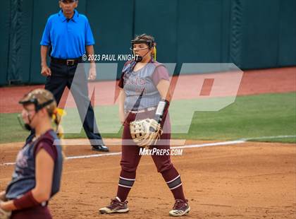Thumbnail 1 in Aubrey vs. Calallen (UIL 4A Softball Semifinal) photogallery.