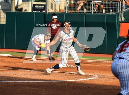 Thumbnail 2 in Aubrey vs. Calallen (UIL 4A Softball Semifinal) photogallery.