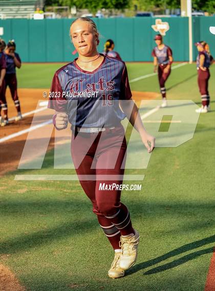 Thumbnail 2 in Aubrey vs. Calallen (UIL 4A Softball Semifinal) photogallery.