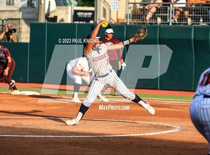 Thumbnail 1 in Aubrey vs. Calallen (UIL 4A Softball Semifinal) photogallery.