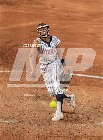 Thumbnail 1 in Aubrey vs. Calallen (UIL 4A Softball Semifinal) photogallery.