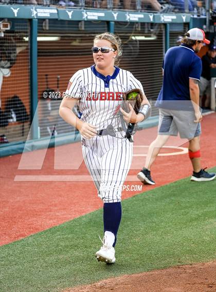 Thumbnail 1 in Aubrey vs. Calallen (UIL 4A Softball Semifinal) photogallery.