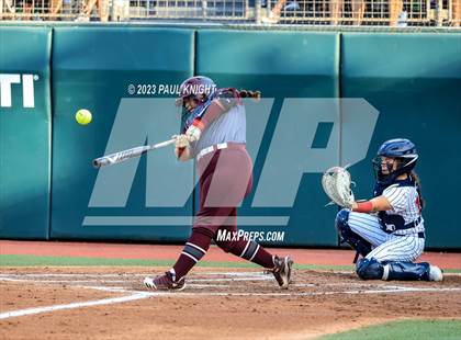 Thumbnail 1 in Aubrey vs. Calallen (UIL 4A Softball Semifinal) photogallery.