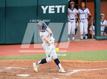 Thumbnail 1 in Aubrey vs. Calallen (UIL 4A Softball Semifinal) photogallery.