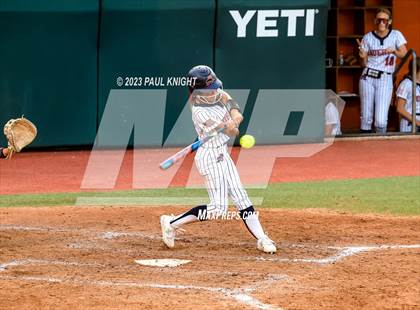 Thumbnail 2 in Aubrey vs. Calallen (UIL 4A Softball Semifinal) photogallery.