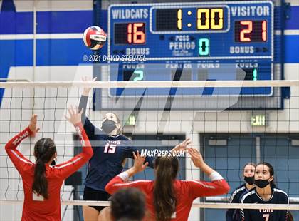 Thumbnail 3 in Trinity @ Vacaville Christian (CIF NorCal D5 Playoffs) photogallery.