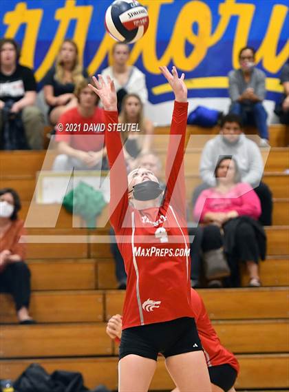 Thumbnail 3 in Trinity @ Vacaville Christian (CIF NorCal D5 Playoffs) photogallery.