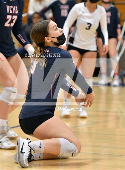 Thumbnail 1 in Trinity @ Vacaville Christian (CIF NorCal D5 Playoffs) photogallery.