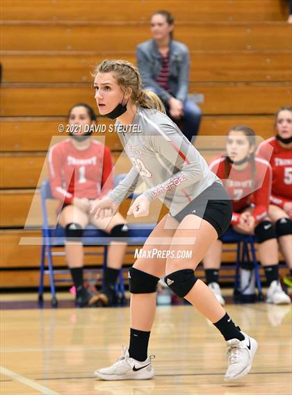 Thumbnail 3 in Trinity @ Vacaville Christian (CIF NorCal D5 Playoffs) photogallery.