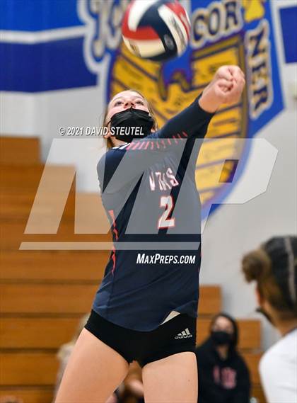 Thumbnail 1 in Trinity @ Vacaville Christian (CIF NorCal D5 Playoffs) photogallery.