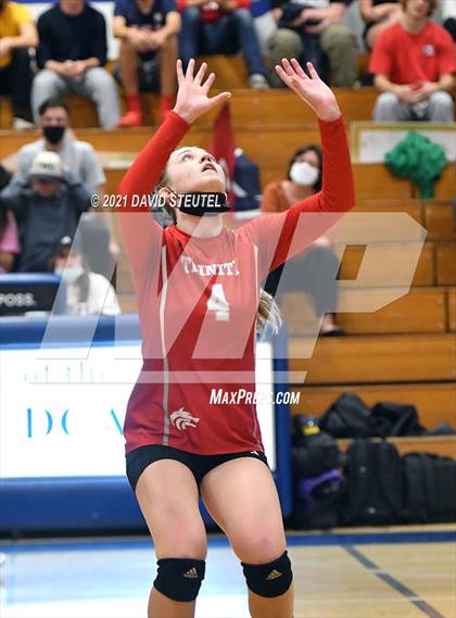 Thumbnail 2 in Trinity @ Vacaville Christian (CIF NorCal D5 Playoffs) photogallery.