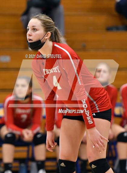 Thumbnail 1 in Trinity @ Vacaville Christian (CIF NorCal D5 Playoffs) photogallery.