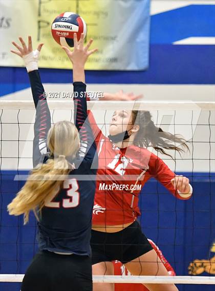 Thumbnail 2 in Trinity @ Vacaville Christian (CIF NorCal D5 Playoffs) photogallery.