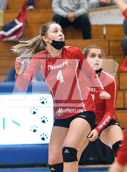 Thumbnail 3 in Trinity @ Vacaville Christian (CIF NorCal D5 Playoffs) photogallery.