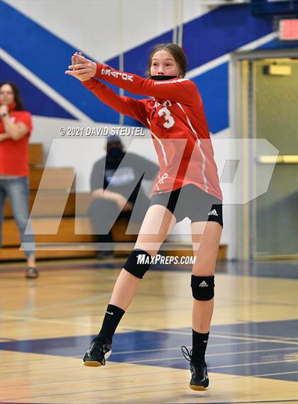 Thumbnail 1 in Trinity @ Vacaville Christian (CIF NorCal D5 Playoffs) photogallery.