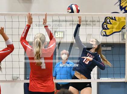 Thumbnail 2 in Trinity @ Vacaville Christian (CIF NorCal D5 Playoffs) photogallery.
