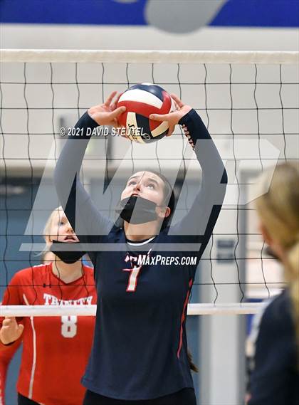 Thumbnail 3 in Trinity @ Vacaville Christian (CIF NorCal D5 Playoffs) photogallery.