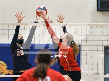 Thumbnail 1 in Trinity @ Vacaville Christian (CIF NorCal D5 Playoffs) photogallery.