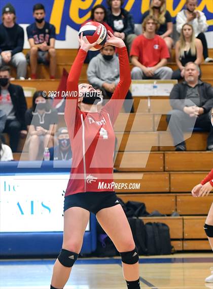 Thumbnail 2 in Trinity @ Vacaville Christian (CIF NorCal D5 Playoffs) photogallery.