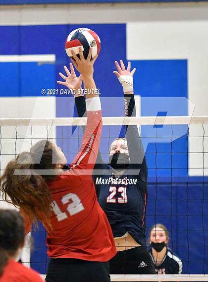 Thumbnail 1 in Trinity @ Vacaville Christian (CIF NorCal D5 Playoffs) photogallery.