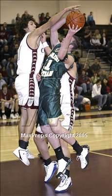 Thumbnail 3 in Ontario Christ. vs. Calvary Chapel Dwy. (Sec. Playoff) photogallery.