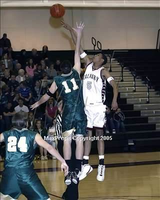 Thumbnail 2 in Ontario Christ. vs. Calvary Chapel Dwy. (Sec. Playoff) photogallery.