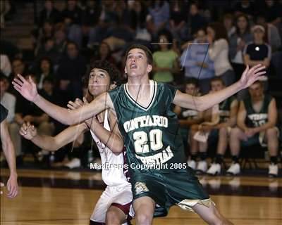 Thumbnail 1 in Ontario Christ. vs. Calvary Chapel Dwy. (Sec. Playoff) photogallery.