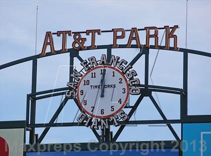 Thumbnail 2 in St. Ignatius vs. Sacred Heart Cathedral (AT&T Park) photogallery.