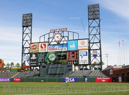 Thumbnail 1 in St. Ignatius vs. Sacred Heart Cathedral (AT&T Park) photogallery.