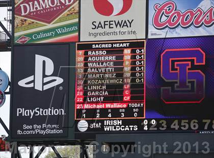 Thumbnail 2 in St. Ignatius vs. Sacred Heart Cathedral (AT&T Park) photogallery.