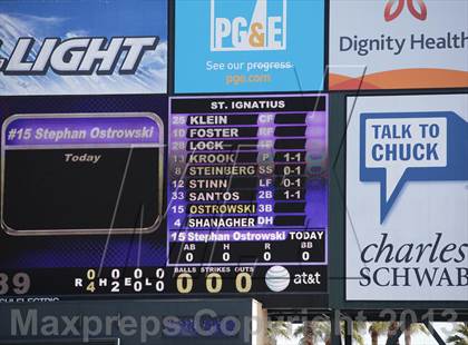 Thumbnail 3 in St. Ignatius vs. Sacred Heart Cathedral (AT&T Park) photogallery.