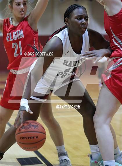 Thumbnail 2 in Elgin @ Harvest Prep (OHSAA D3 Sectional Playoff) photogallery.