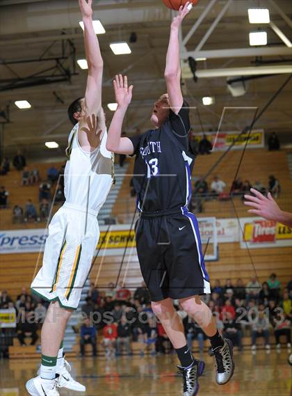 Thumbnail 3 in West Linn vs. South Eugene (Les Schwab Invitational) photogallery.