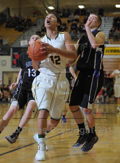 Thumbnail 1 in West Linn vs. South Eugene (Les Schwab Invitational) photogallery.