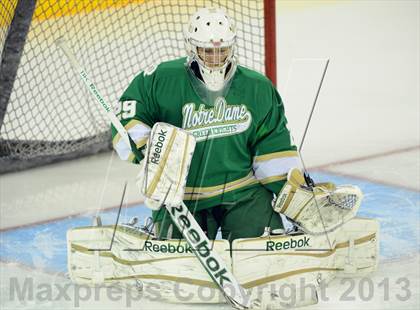 Thumbnail 2 in Notre Dame-West Haven vs. Fairfield Prep (SCC Division I Final) photogallery.