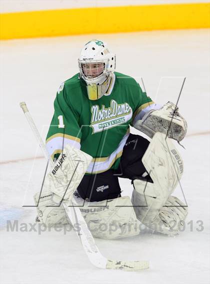 Thumbnail 2 in Notre Dame-West Haven vs. Fairfield Prep (SCC Division I Final) photogallery.