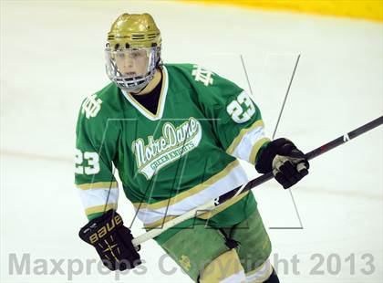 Thumbnail 2 in Notre Dame-West Haven vs. Fairfield Prep (SCC Division I Final) photogallery.