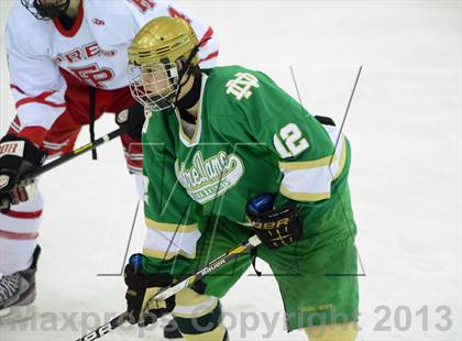 Thumbnail 3 in Notre Dame-West Haven vs. Fairfield Prep (SCC Division I Final) photogallery.