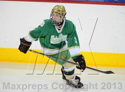 Thumbnail 3 in Notre Dame-West Haven vs. Fairfield Prep (SCC Division I Final) photogallery.