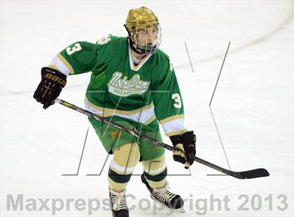 Thumbnail 2 in Notre Dame-West Haven vs. Fairfield Prep (SCC Division I Final) photogallery.