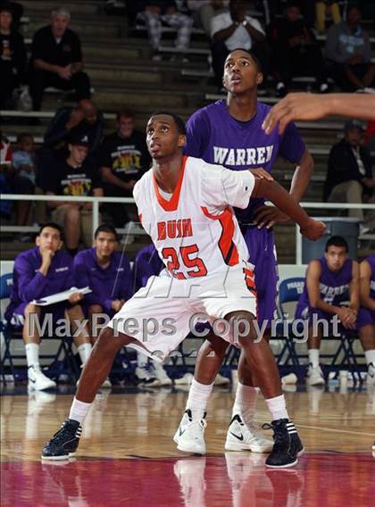 Thumbnail 3 in Warren vs. Fort Bend Bush (McDonald's Texas Invitational) photogallery.