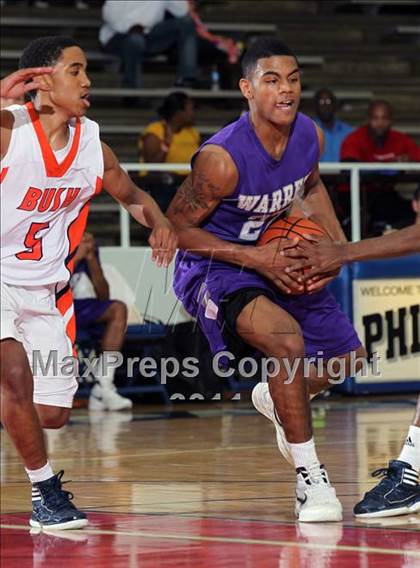 Thumbnail 2 in Warren vs. Fort Bend Bush (McDonald's Texas Invitational) photogallery.