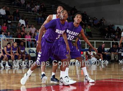 Thumbnail 2 in Warren vs. Fort Bend Bush (McDonald's Texas Invitational) photogallery.